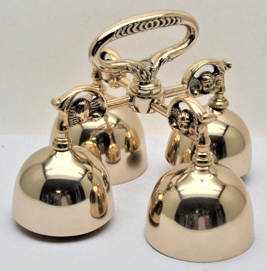 Communion Hand Bells | Bronze | H-25
