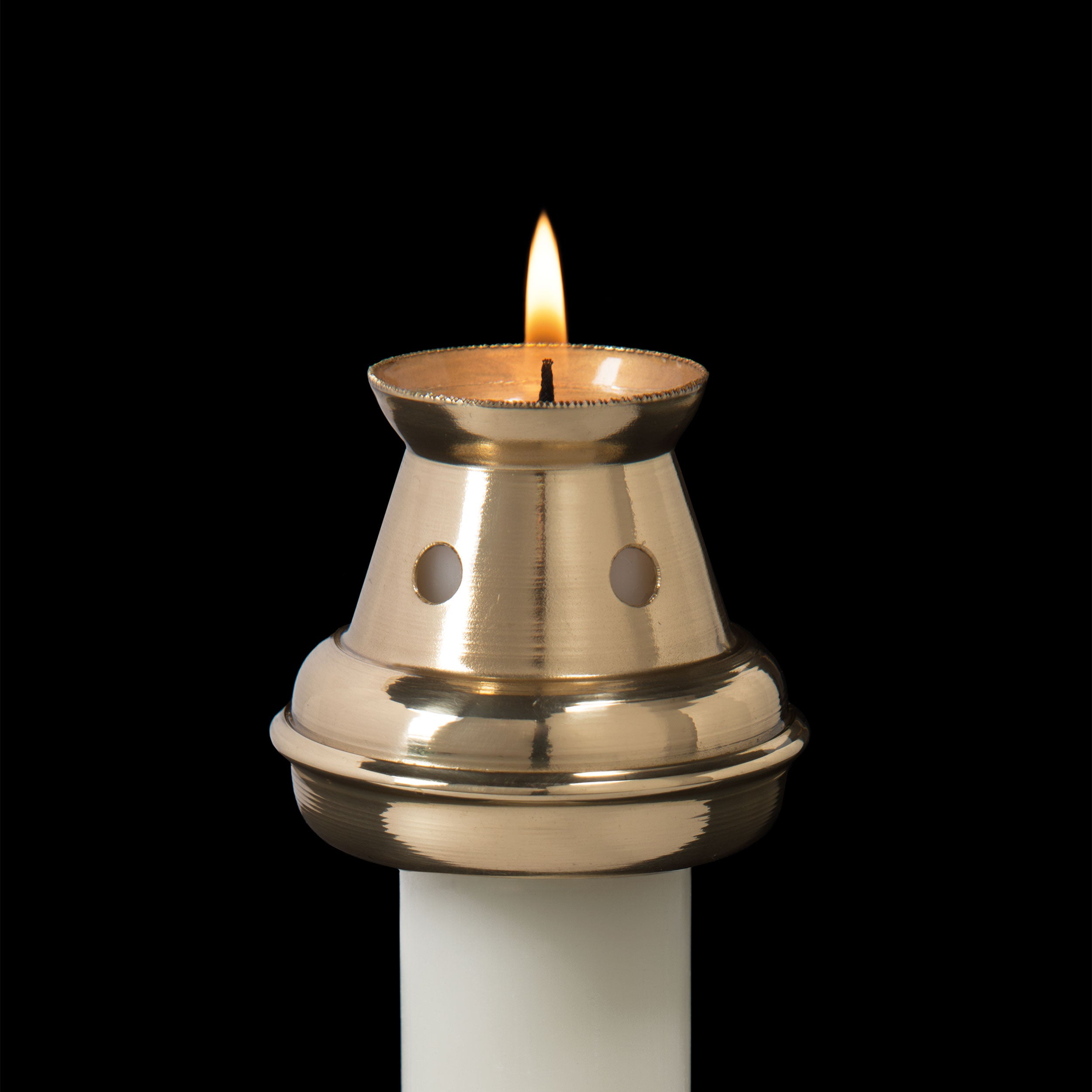 Cathedral Bove Style Candle Follower