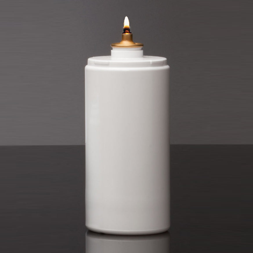 Refillable Candle Shell Liquid Church Candles, Disposable Oil Containers