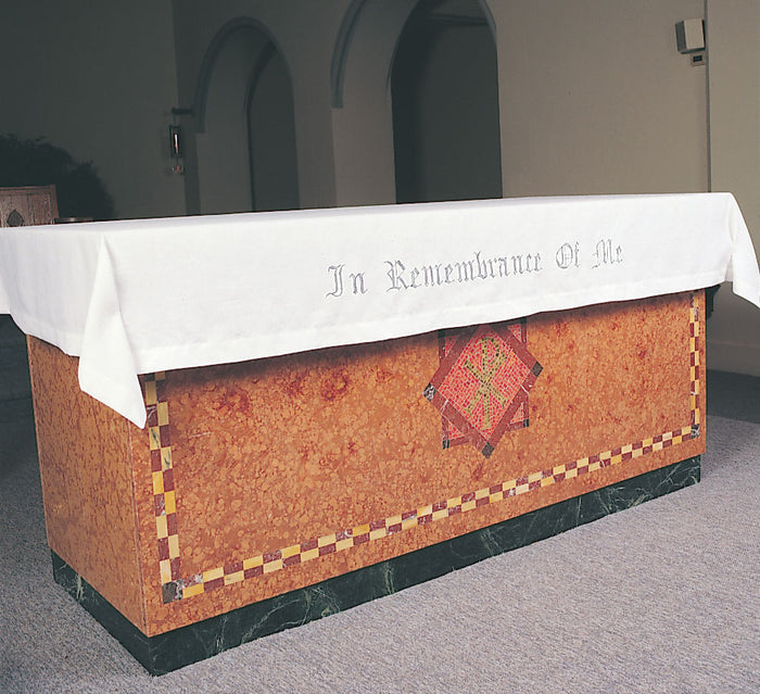 In Remembrance of Me Communion Table Cloth