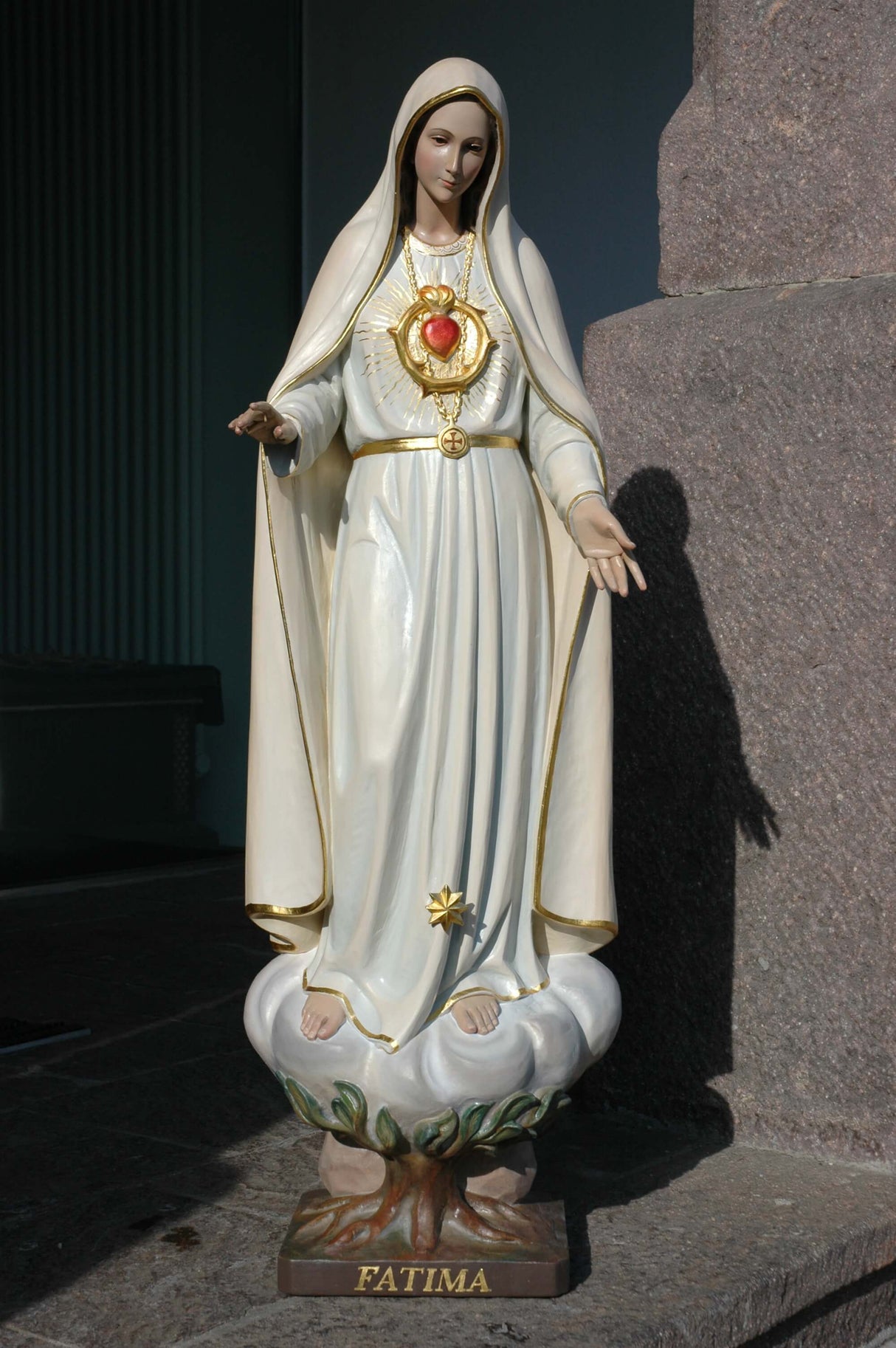 Our Lady of Fatima | Wood Carved Statue