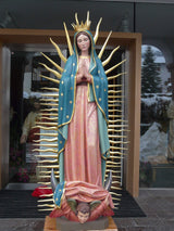 Our Lady of Guadalupe | Wood Carved Statue