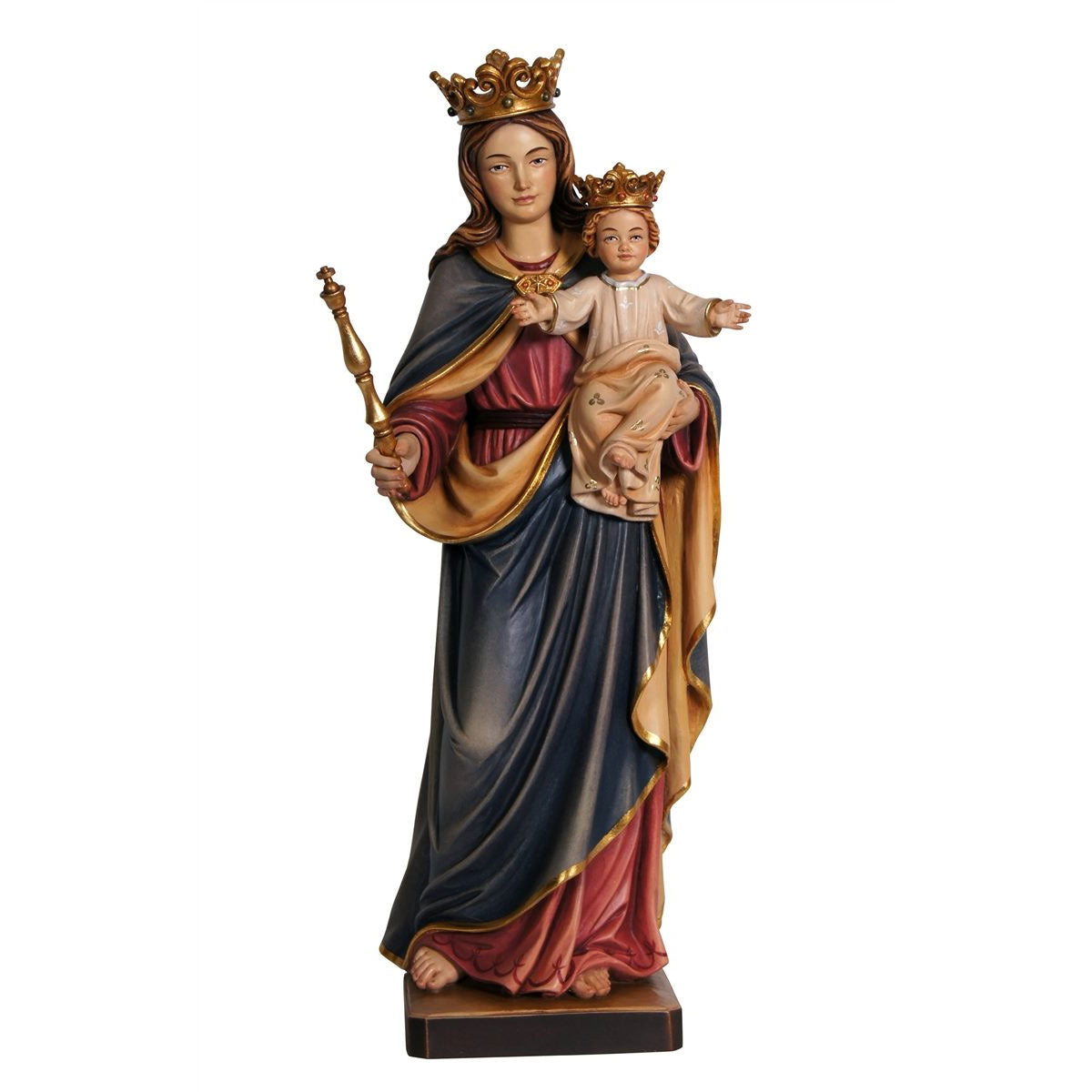 Our Lady Help of Christians | Wood Statue