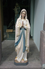 Our Lady of Lourdes | Wood Carved Statue