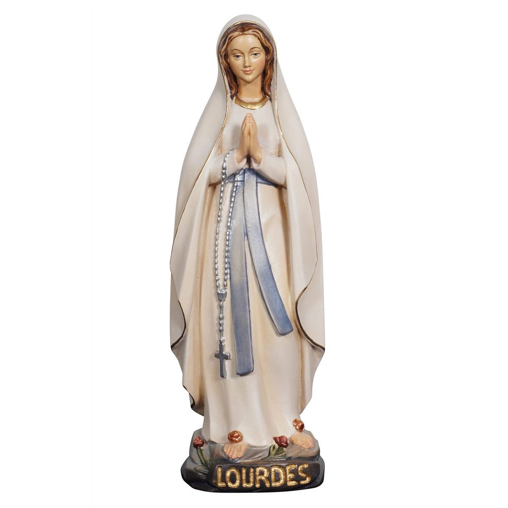 Our Lady of Lourdes Wood Statue