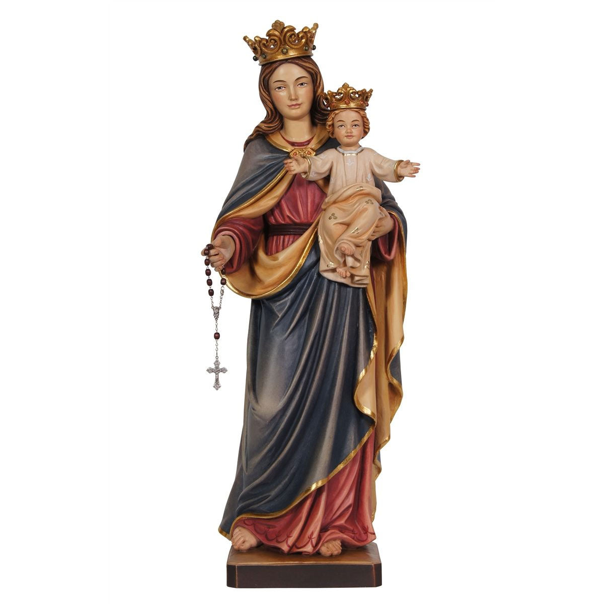 Our Lady of the Rosary | Wood Statue