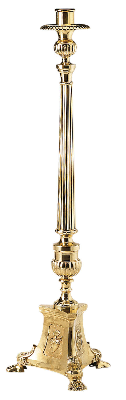 CircuitOffice Brass Chamberstick Taper Candle Holder, for Candle Burning,  Decoration, Wicca, Altars, Gift, Item Display