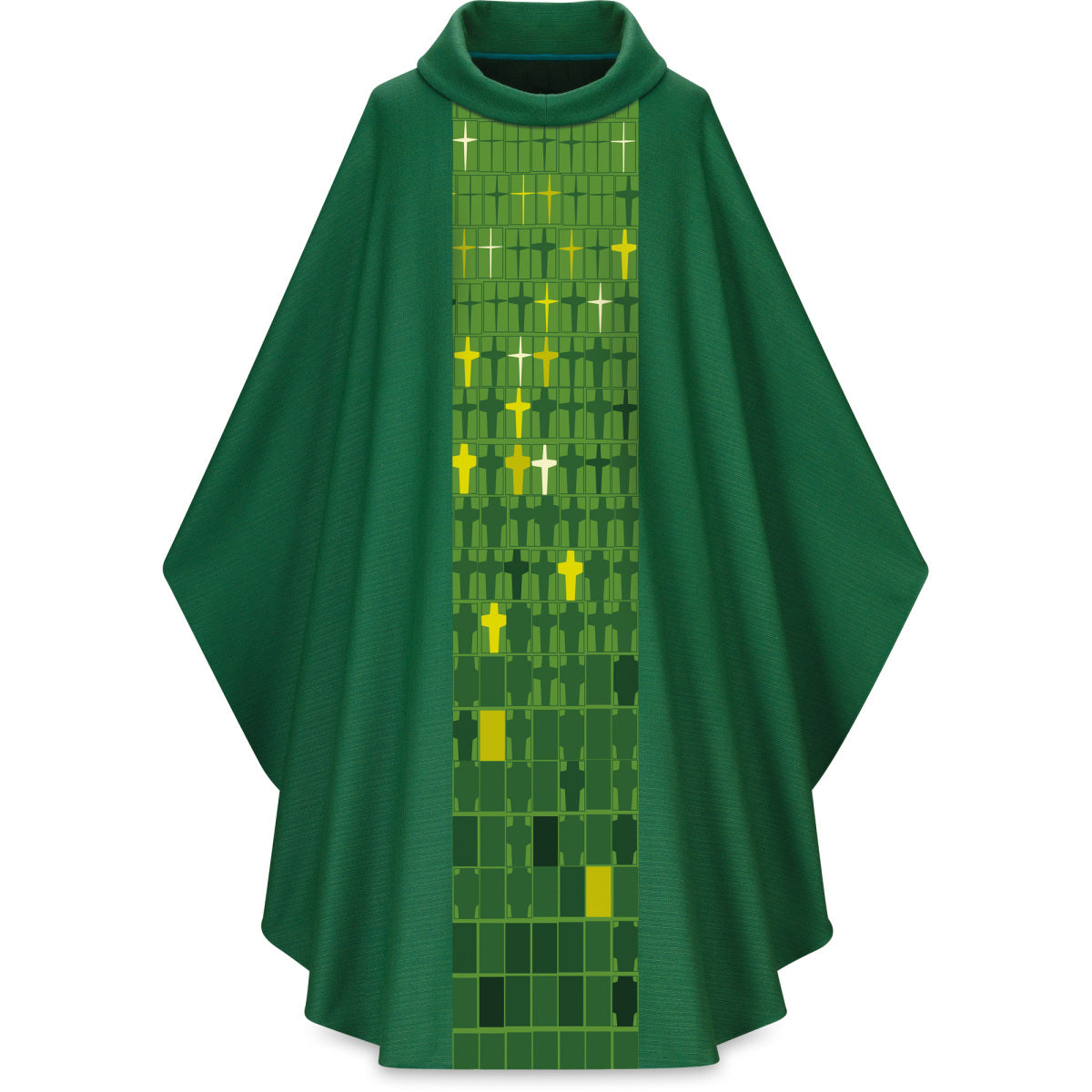 Priest Chasuble | Cross Motif Dupion 5056