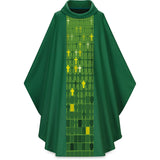 Priest Chasuble | Cross Motif Dupion 5056