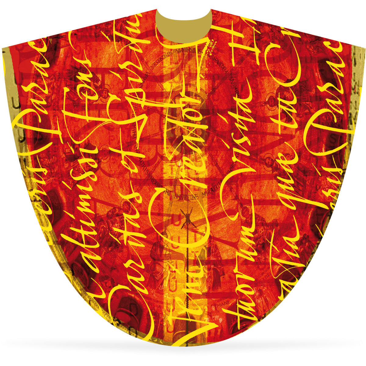 Priest Chasuble for Pentecost Sunday | Veni Creator Spiritus