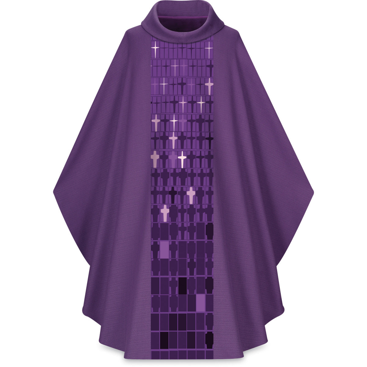 Priest Chasuble | Cross Motif Dupion 5056