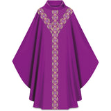 Chasuble | Gold Cross Orphrey | Slabbinck 5340