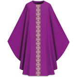 Chasuble | Gold Cross Orphrey | Slabbinck 5341