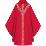 Chasuble | Gold Cross Orphrey | Slabbinck 5340