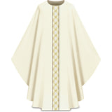 Chasuble | Gold Cross Orphrey | Slabbinck 5341