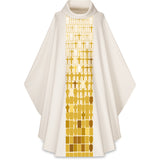 Priest Chasuble | Cross Motif Dupion 5056