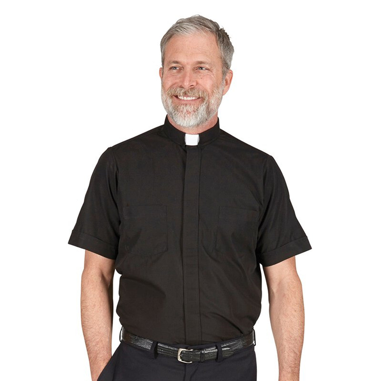Clergy Shirt | Short Sleeve | Tab Collar | RJ Toomey | 7 colors