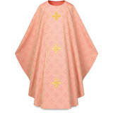 Chasuble with Woven & Embroidered Crosses