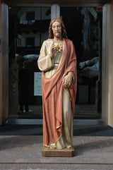 Sacred Heart of Jesus | Wood Carved Statue