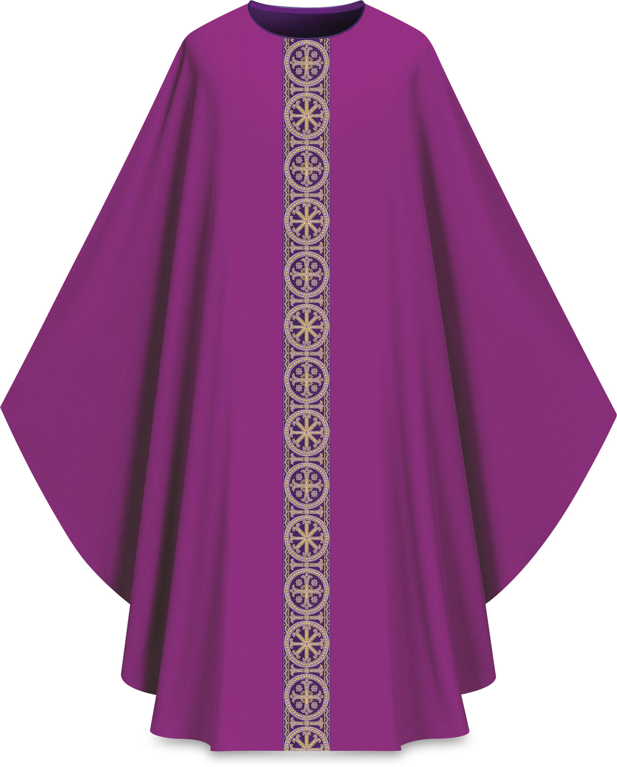 Chasuble with Woven Orphrey | ASSISI by SLABBINCK