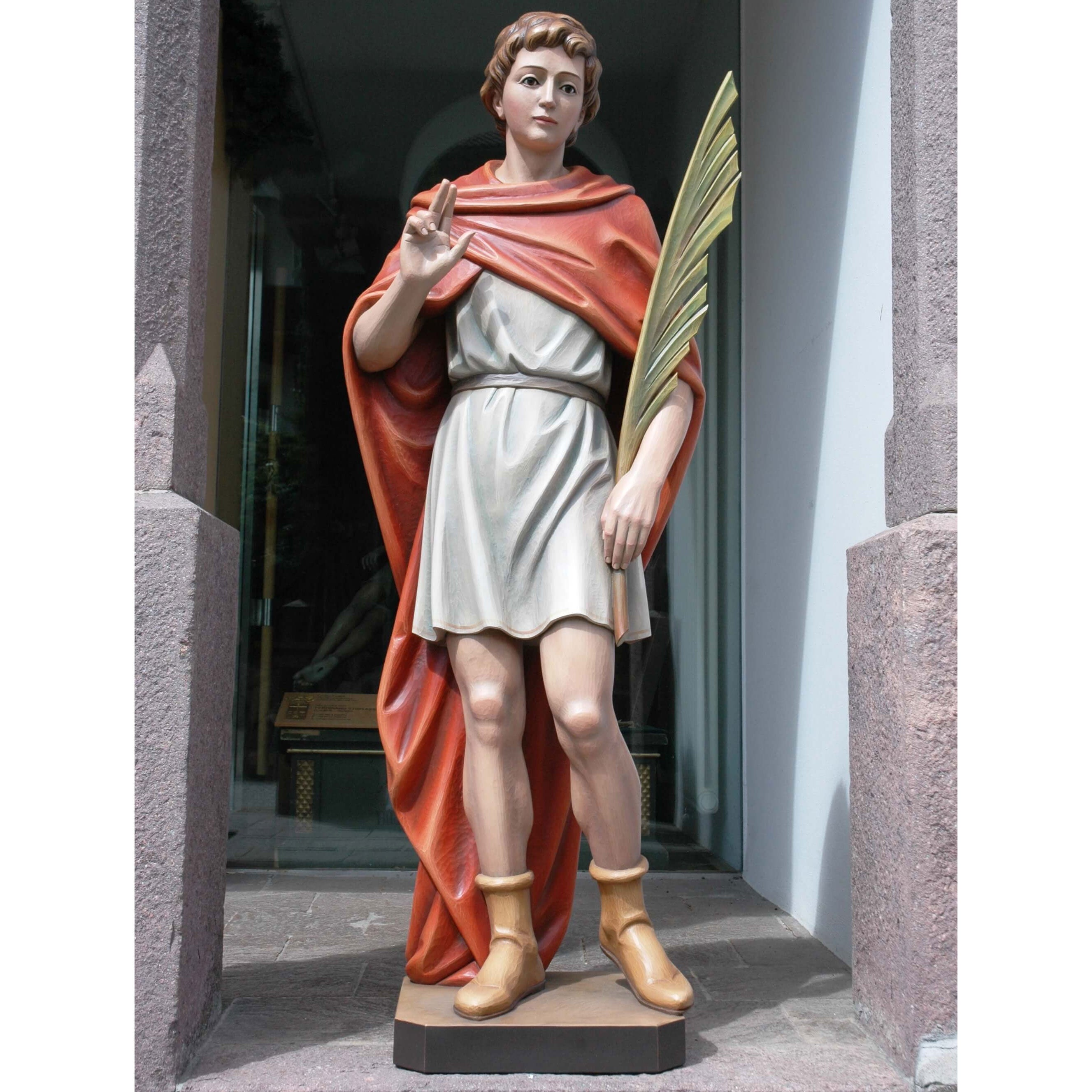 St Agapitus the Martyr | Wood Carved Statue