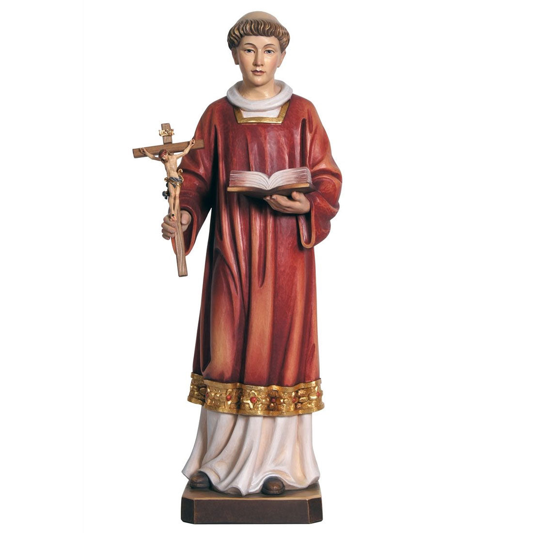 St Aloysius | Wood Carved Statue