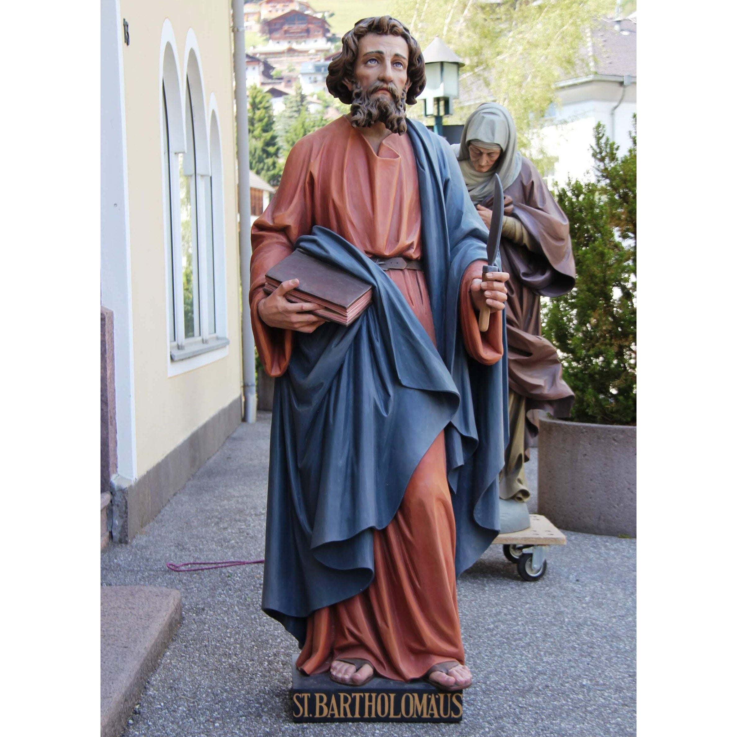 St Bartholomew the Apostle | Wood Carved Statue