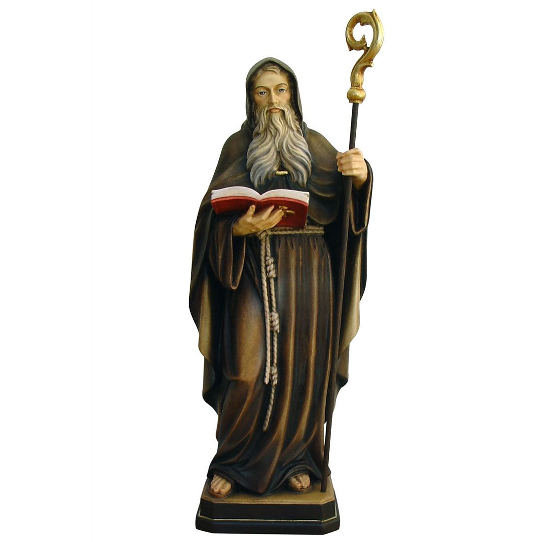 St Benedict | Wood Carved Statue