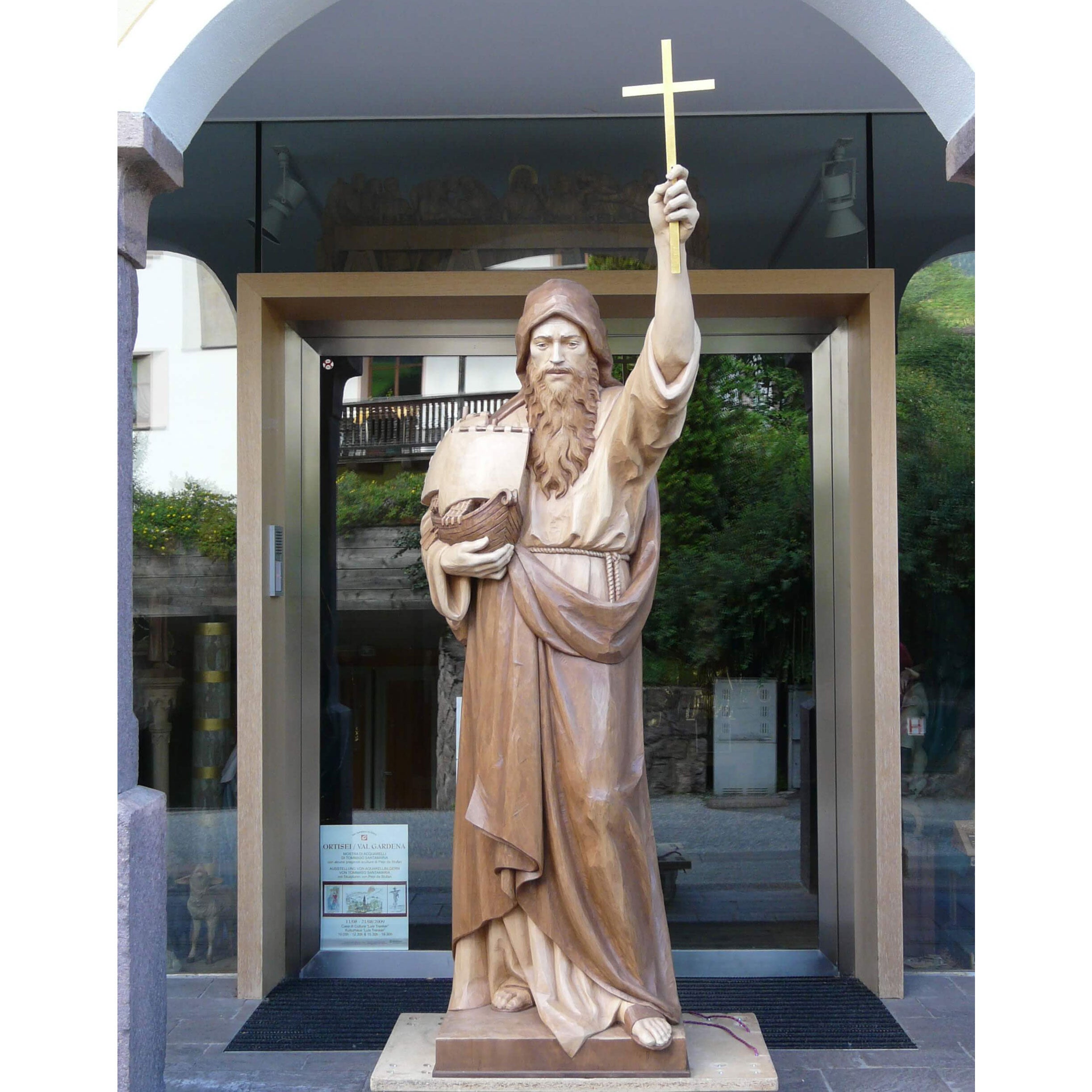 St Brendan the Navigator | Wood Carved Statue