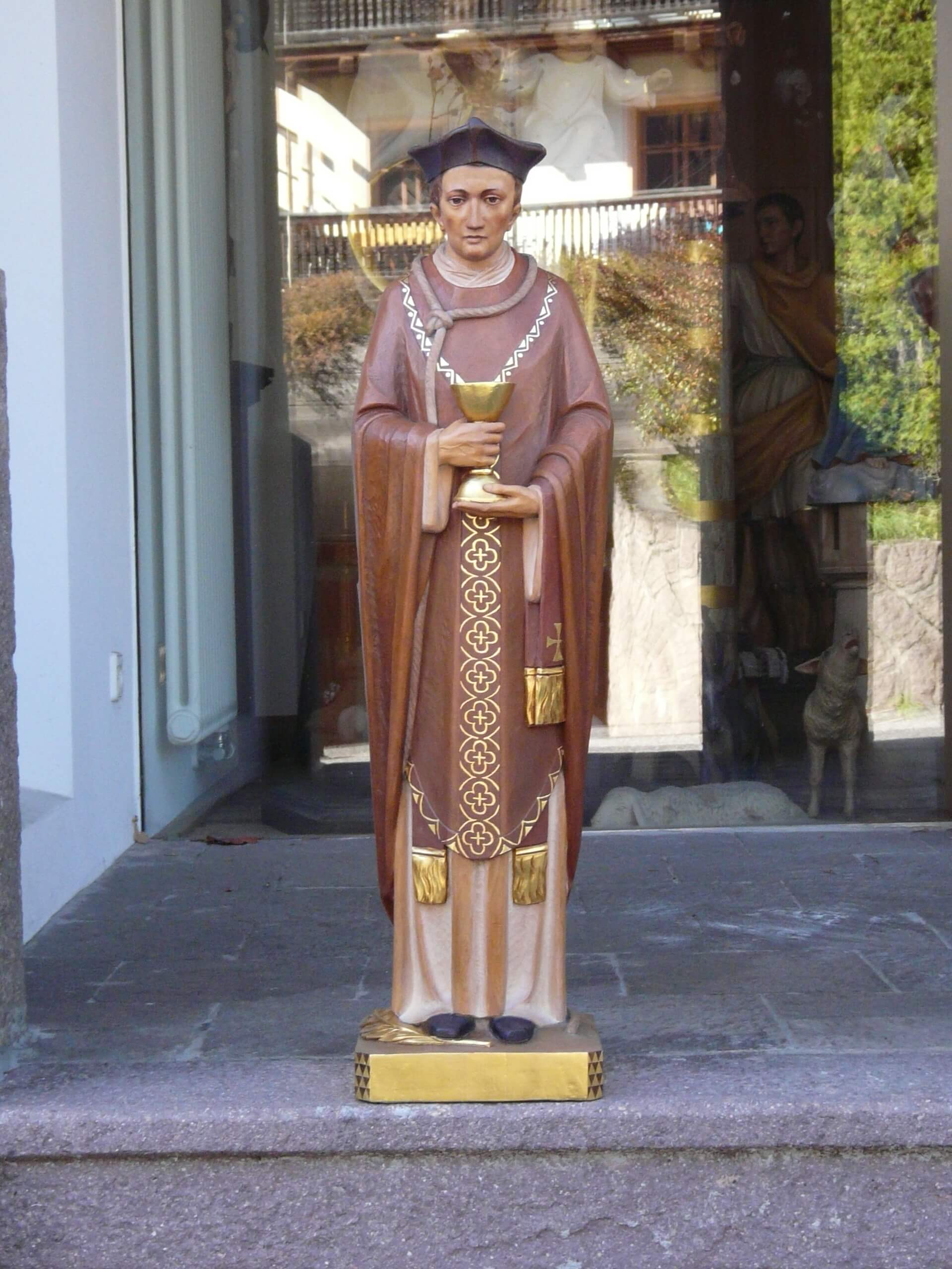 St Edmund | Wood Carved Statue