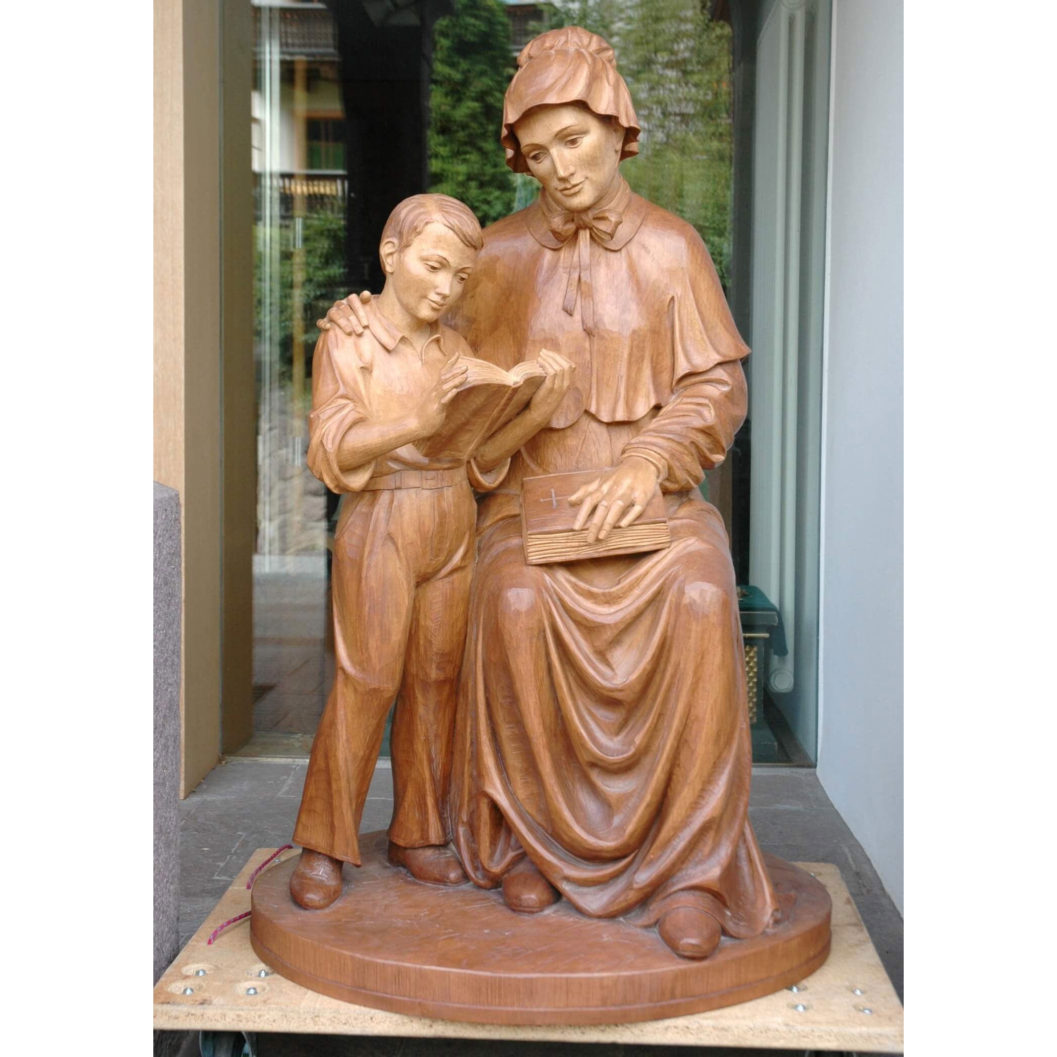 St Elizabeth Ann Seton | Wood Carved Statue