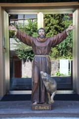 St Francis of Assisi | Wood Carved Statue