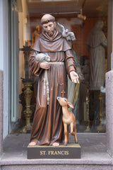 St Francis of Assisi | Wood Carved Statue