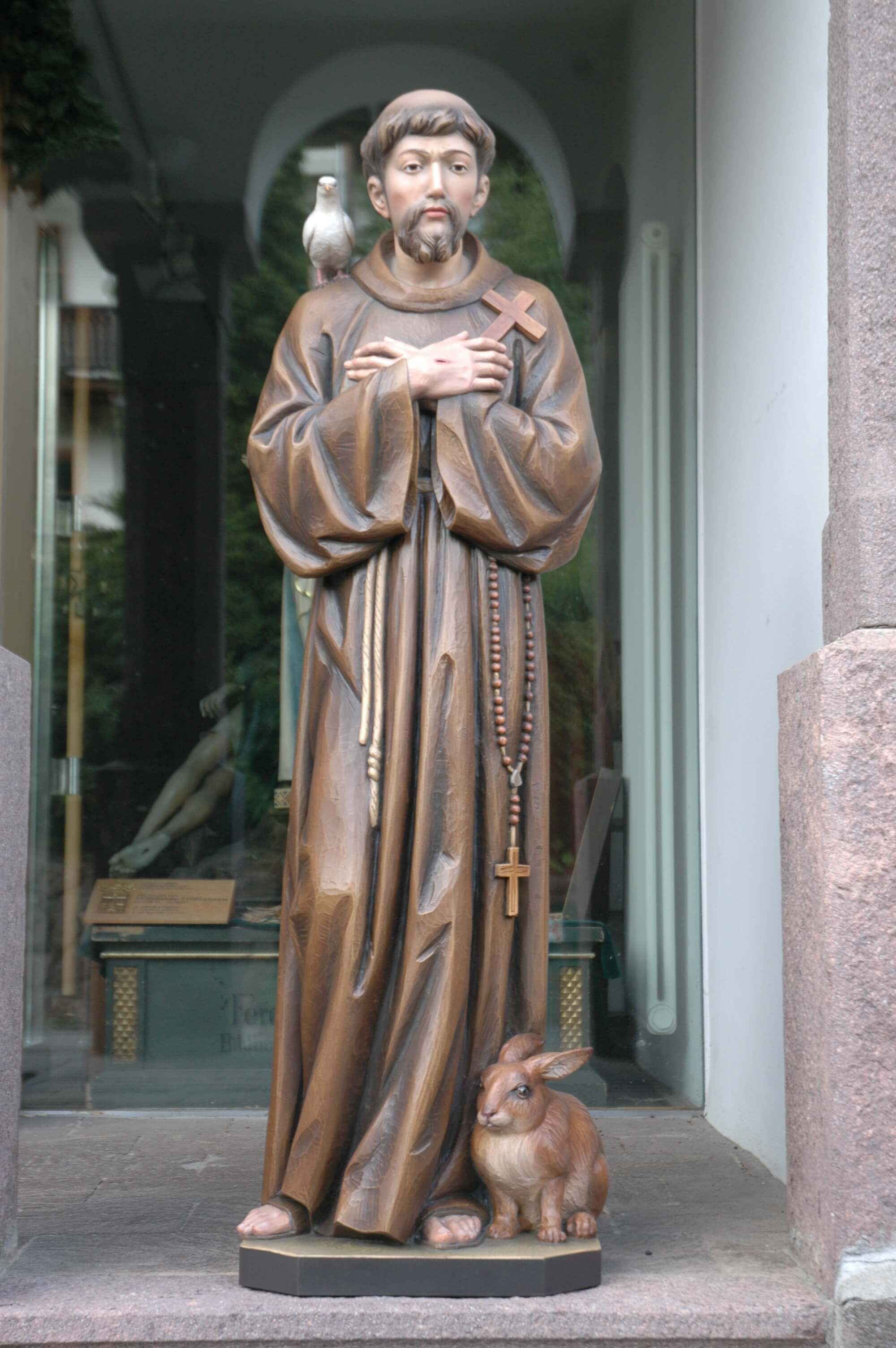 St Francis of Assisi | Wood Carved Statue