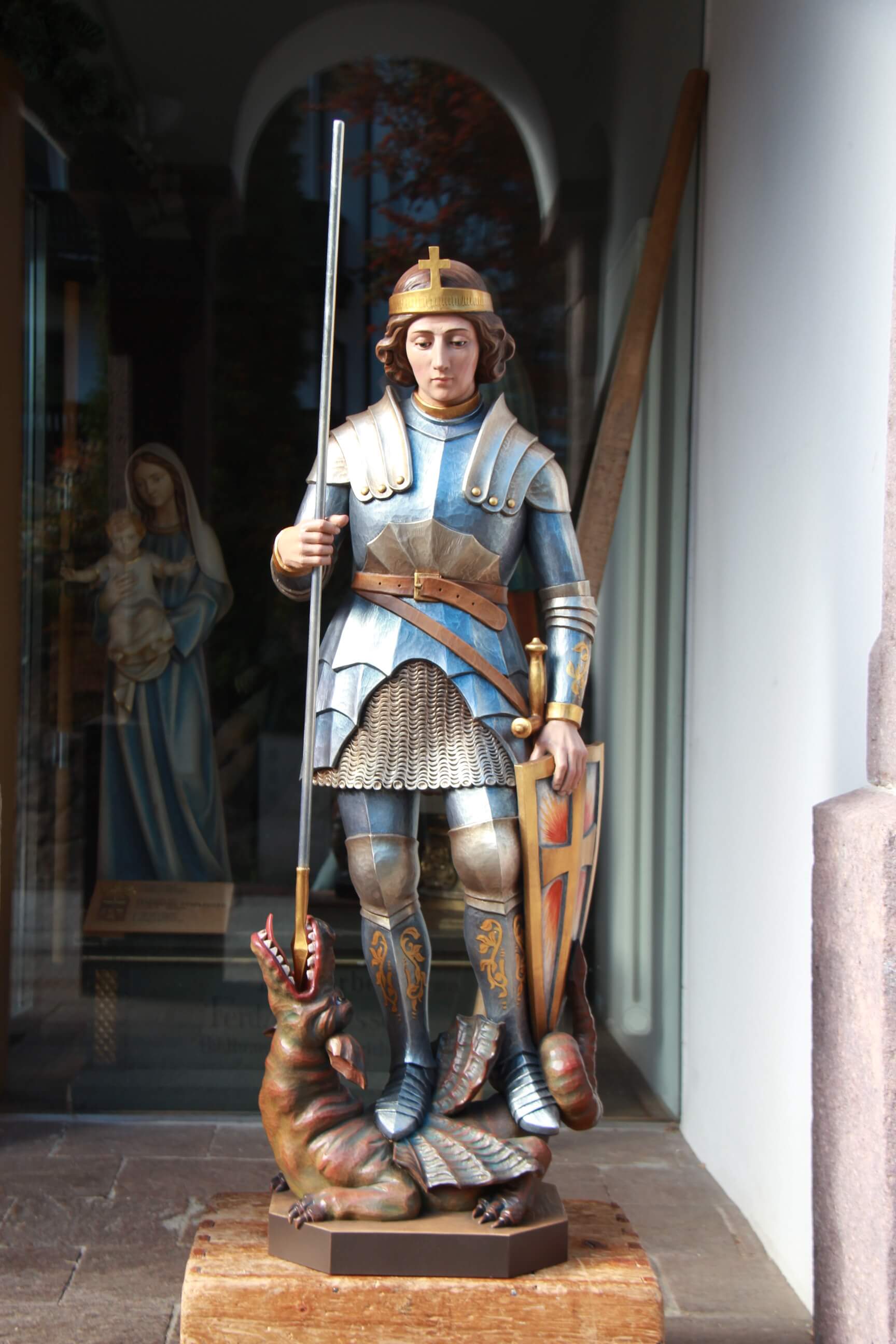 St George the Martyr | Wood Carved Statue