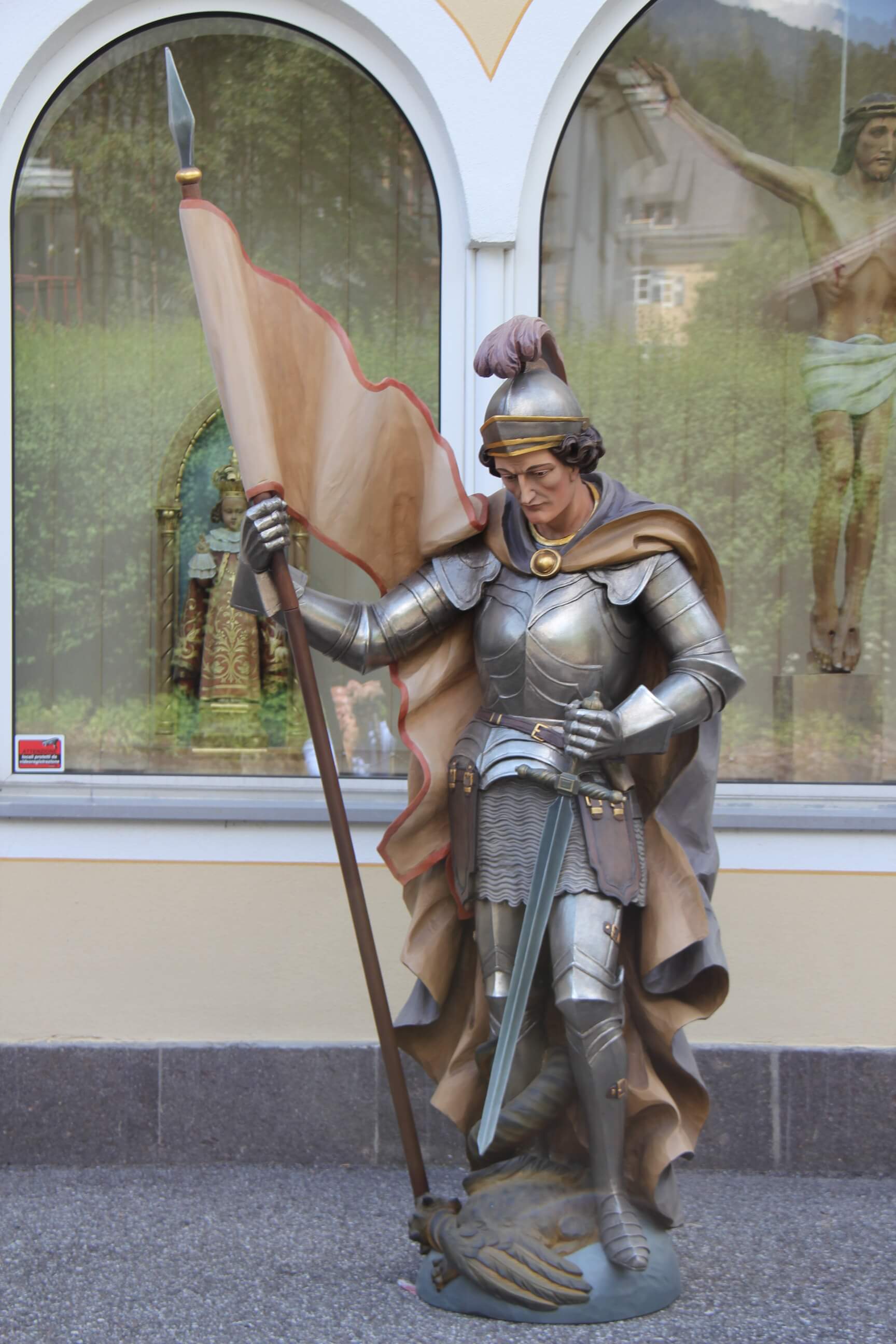 St George the Martyr | Wood Carved Statue