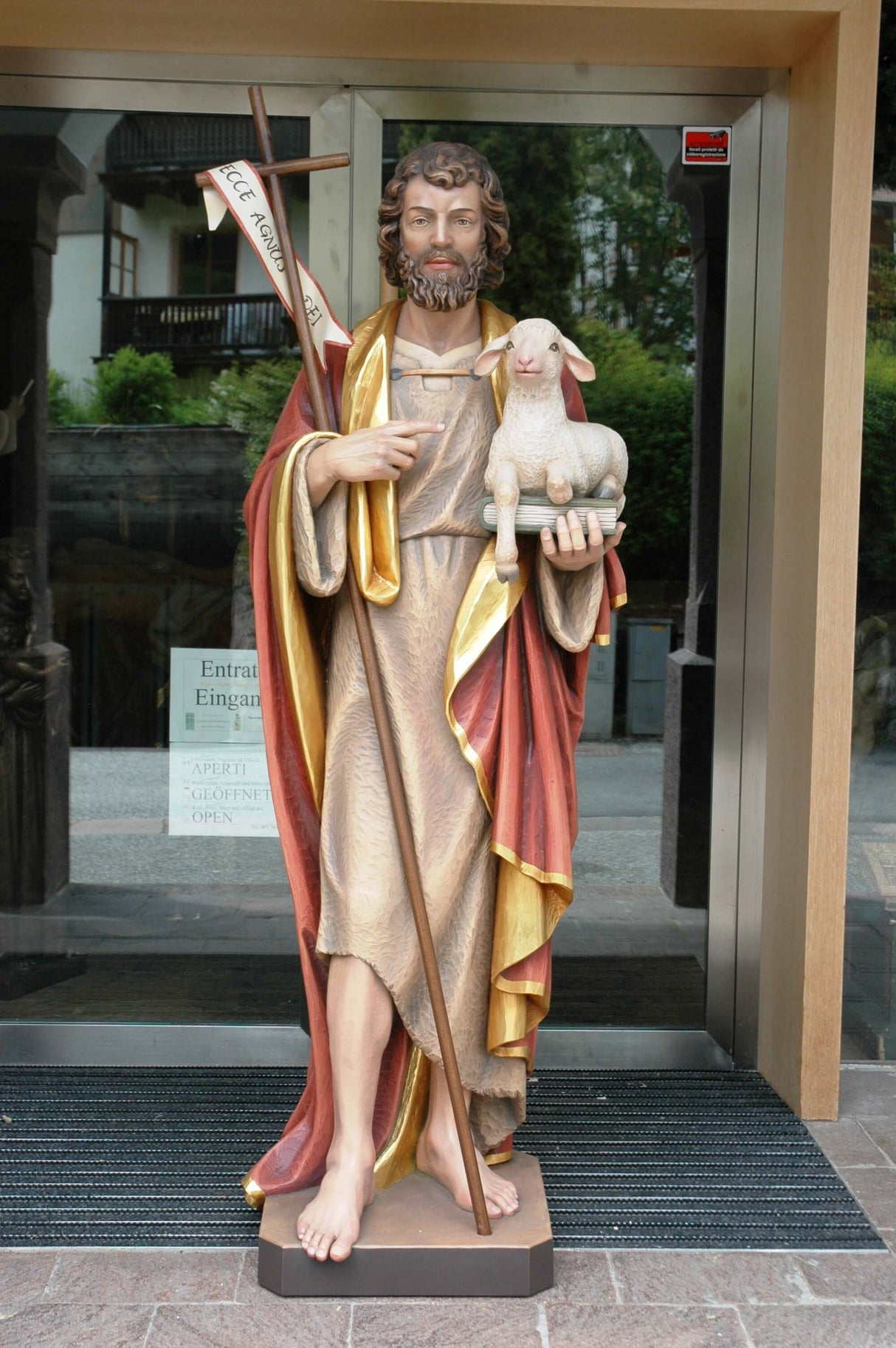 St John the Baptist  | Wood Carved Statue