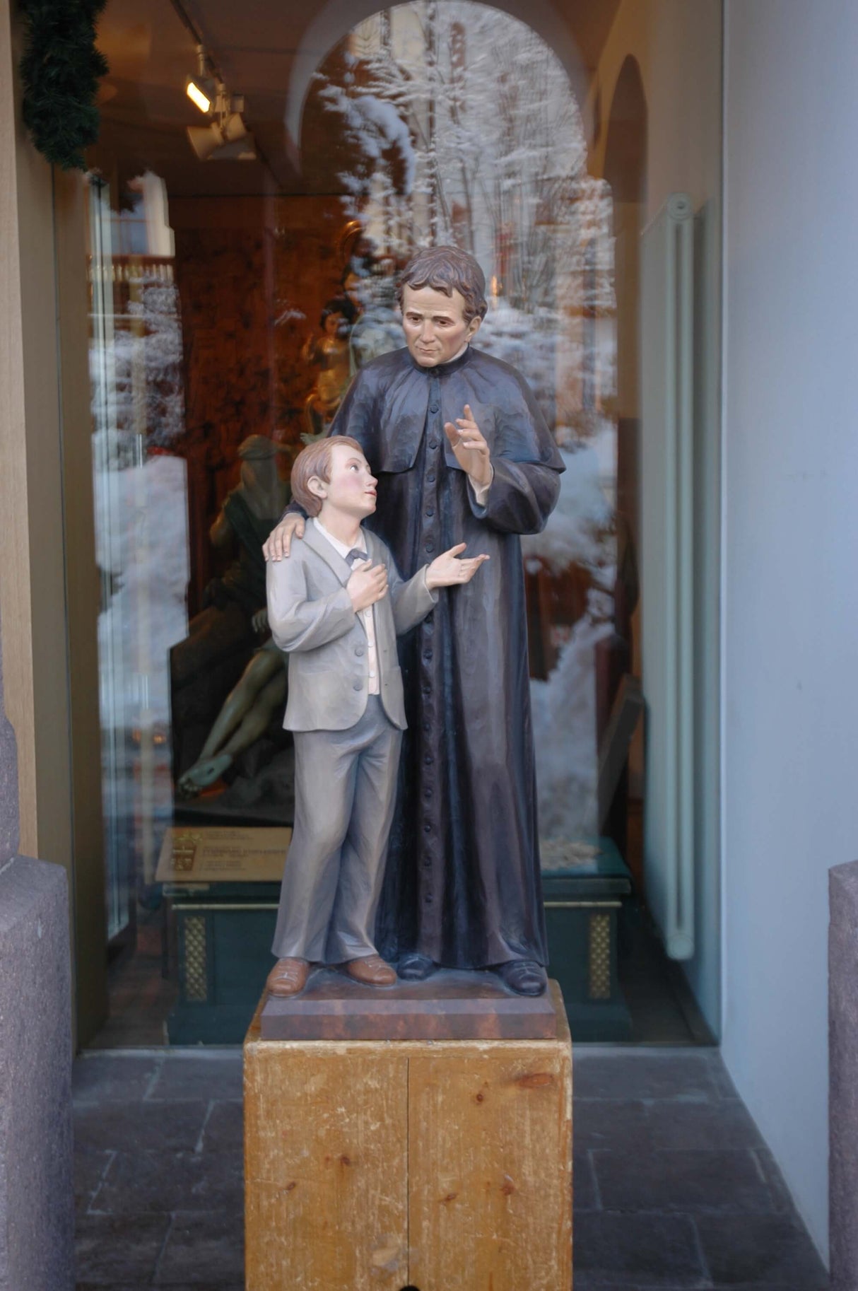 St John Bosco | Wood Carved Statue