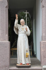 St John Paul II | Wood Carved Statue