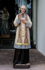 St John Vianney | Wood Carved Statue