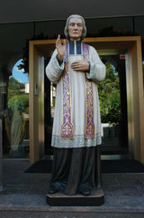 St John Vianney | Wood Carved Statue