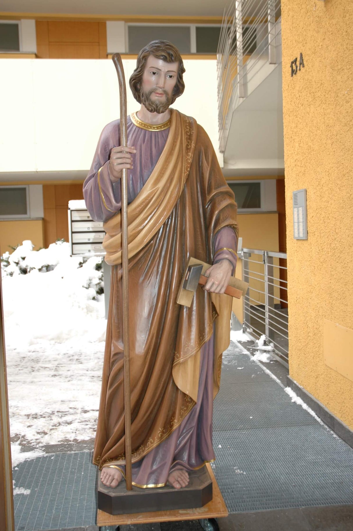 St Joseph the Worker | Wood Carved Statue
