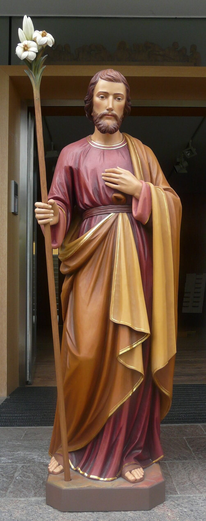 St Joseph | Wood Carved Statue – ChurchSupplies