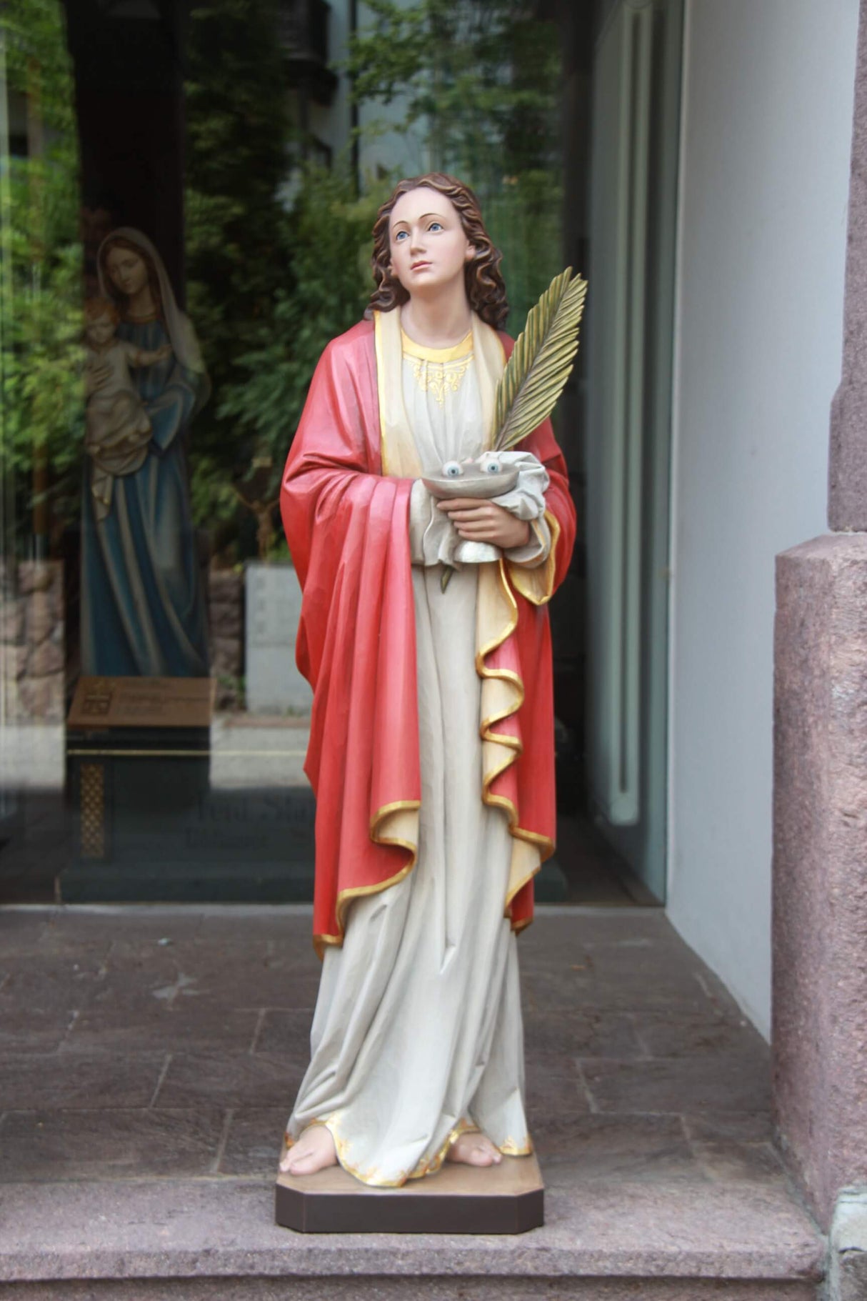 St Lucy | Wood Carved Statue