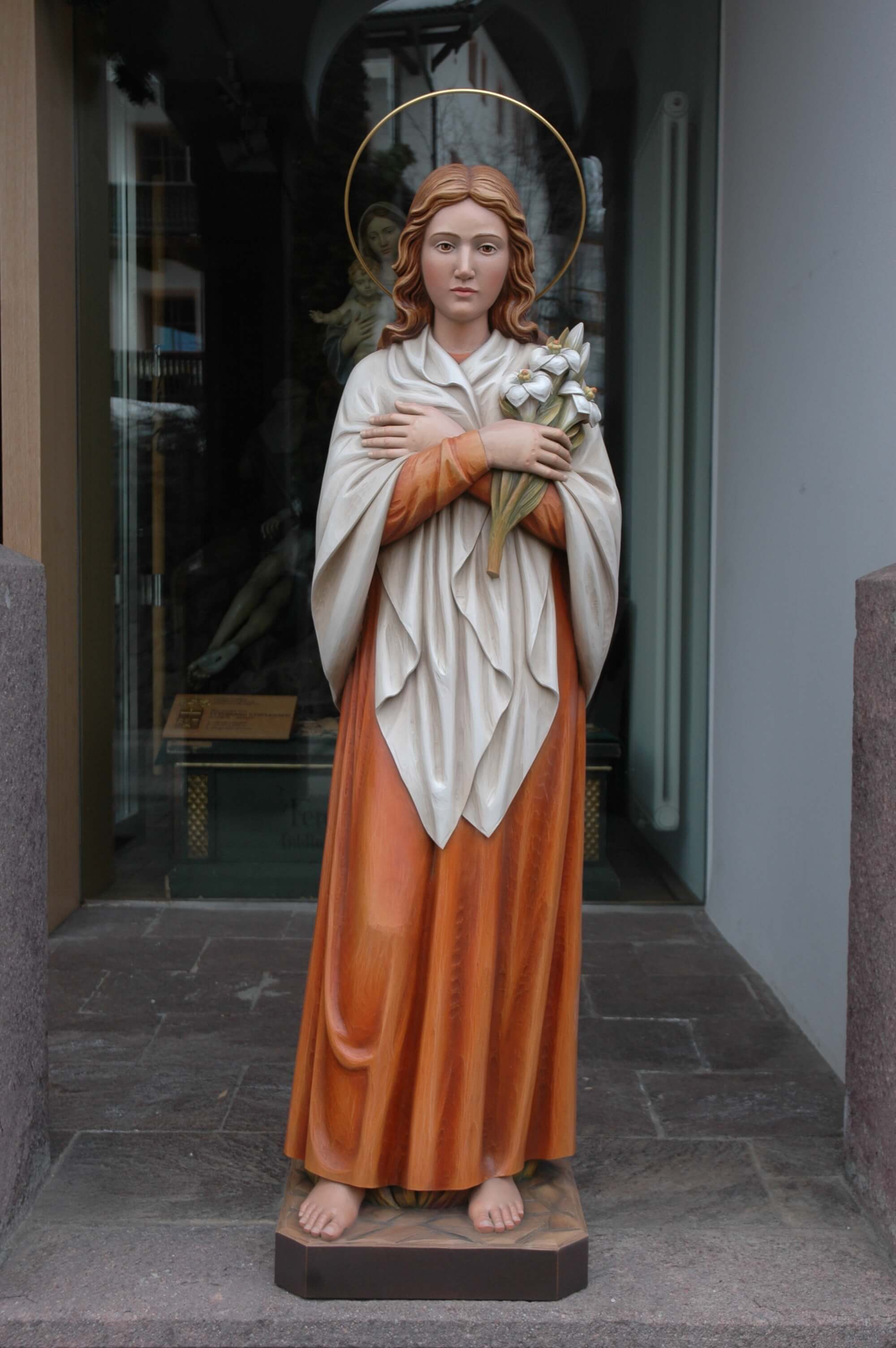 St Maria Goretti | Wood Carved Statue