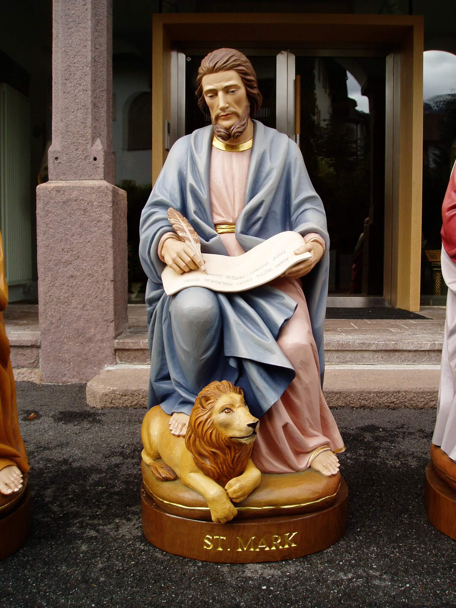 St Mark the Evangelist | Wood Carved Statue