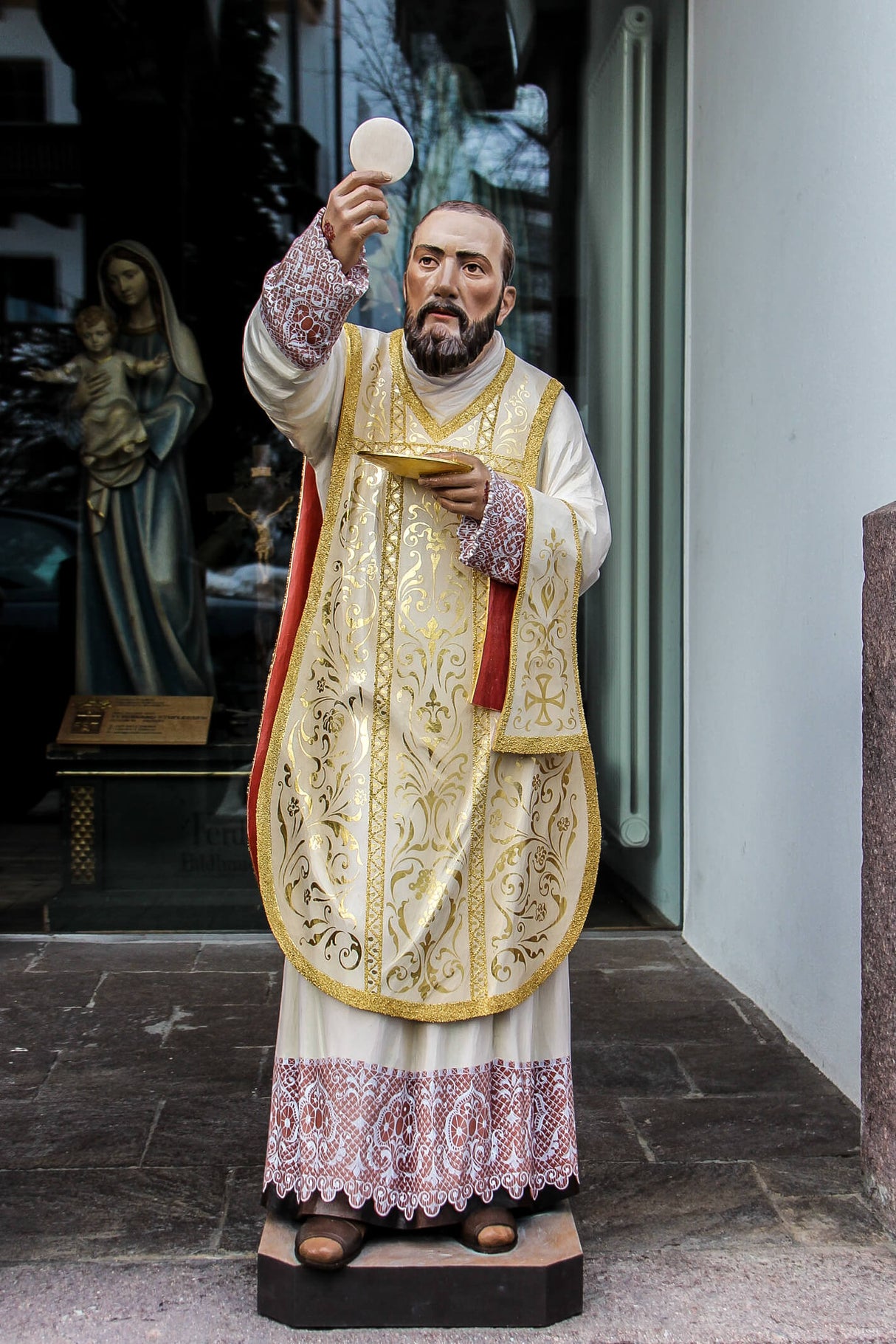 St Padre Pio of Pietrelcina | Wood Carved Statue