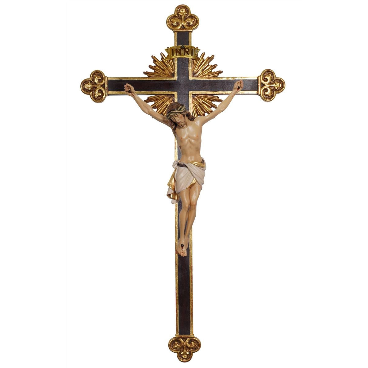 Wood Carved Crucifix | Siena Baroque